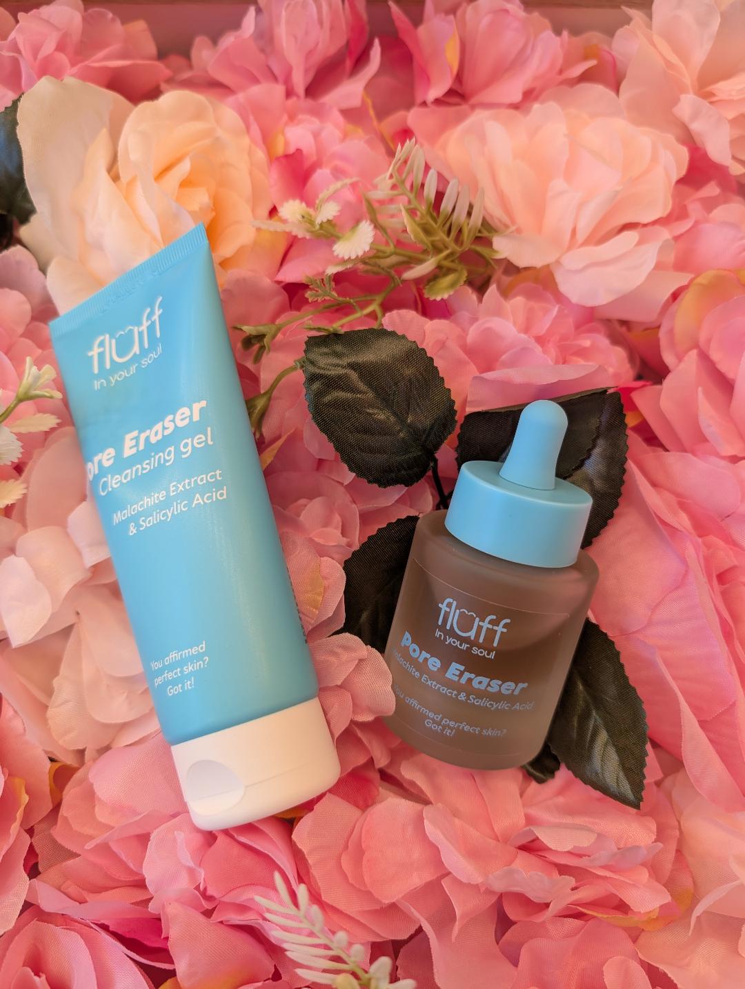 Gamme sérum et gel nettoyant visage Flüff