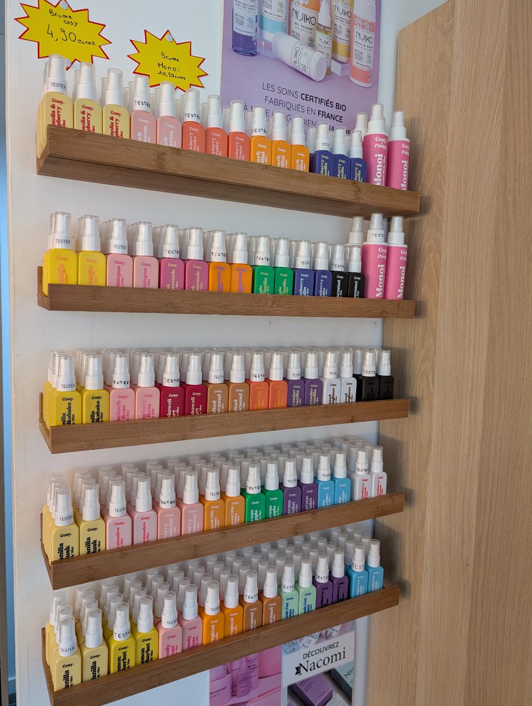 lot de 5 Brumes Cosy 30ml N°1 sur les réseaux