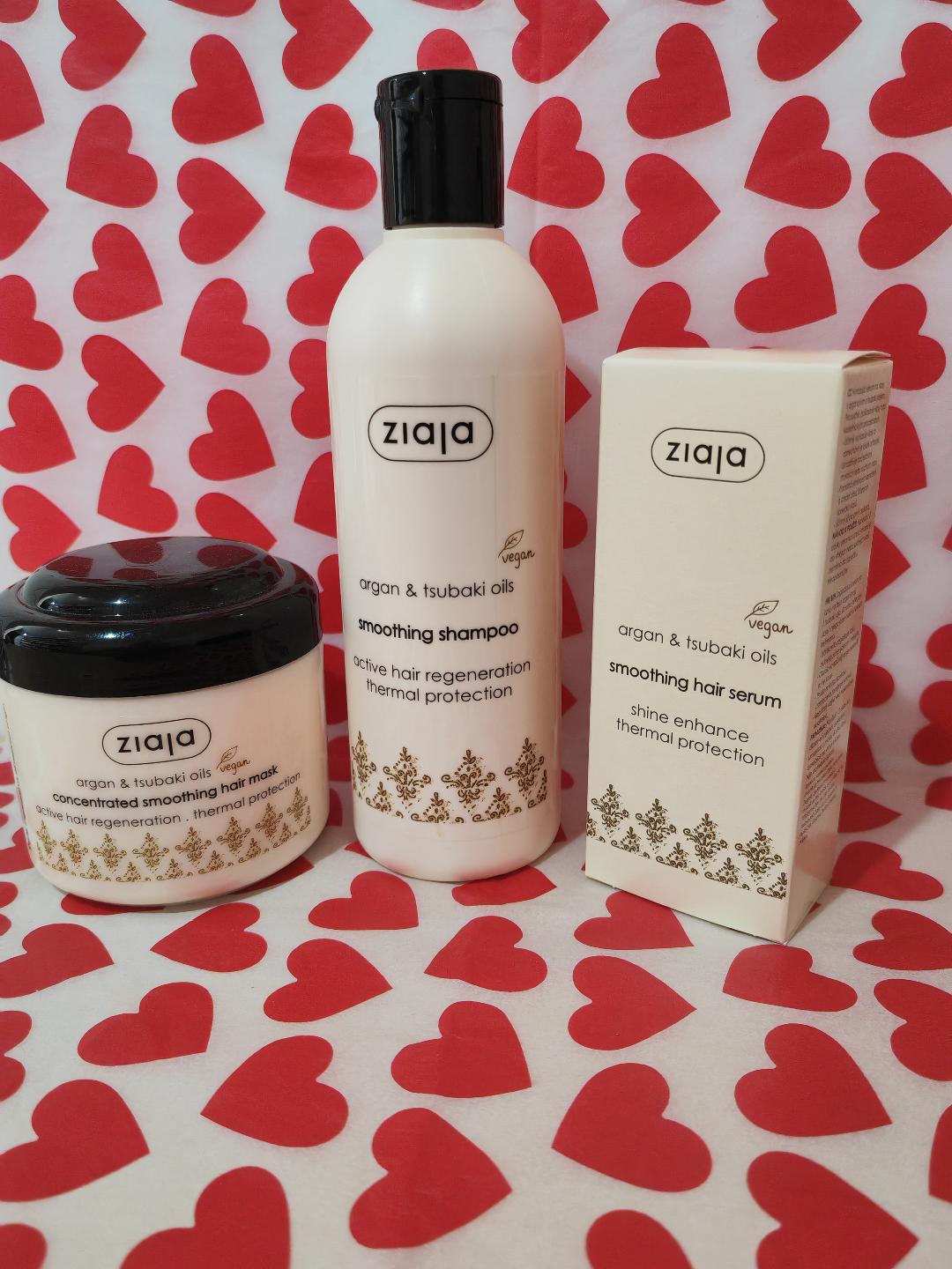 Gamme soin cheveux  Argan Ziaja