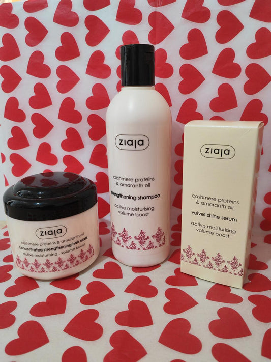 Gamme de 3 soins cheveux volumateur Ziaja